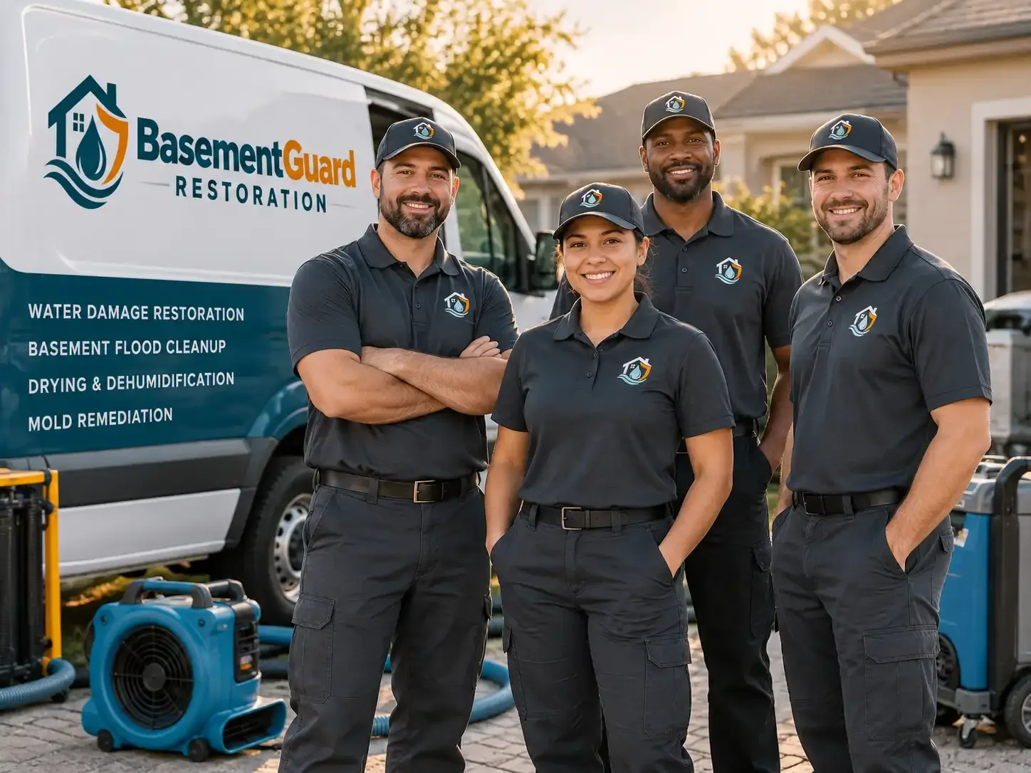 Basement Water Damage Restoration company in Gravette, AR